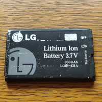 Oryginalna bateria LG, 800 mAh, 3,7 V