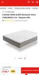 Colchão IKON SLEEP Exclusive Visco (140x200x21 cm - Espuma HR)