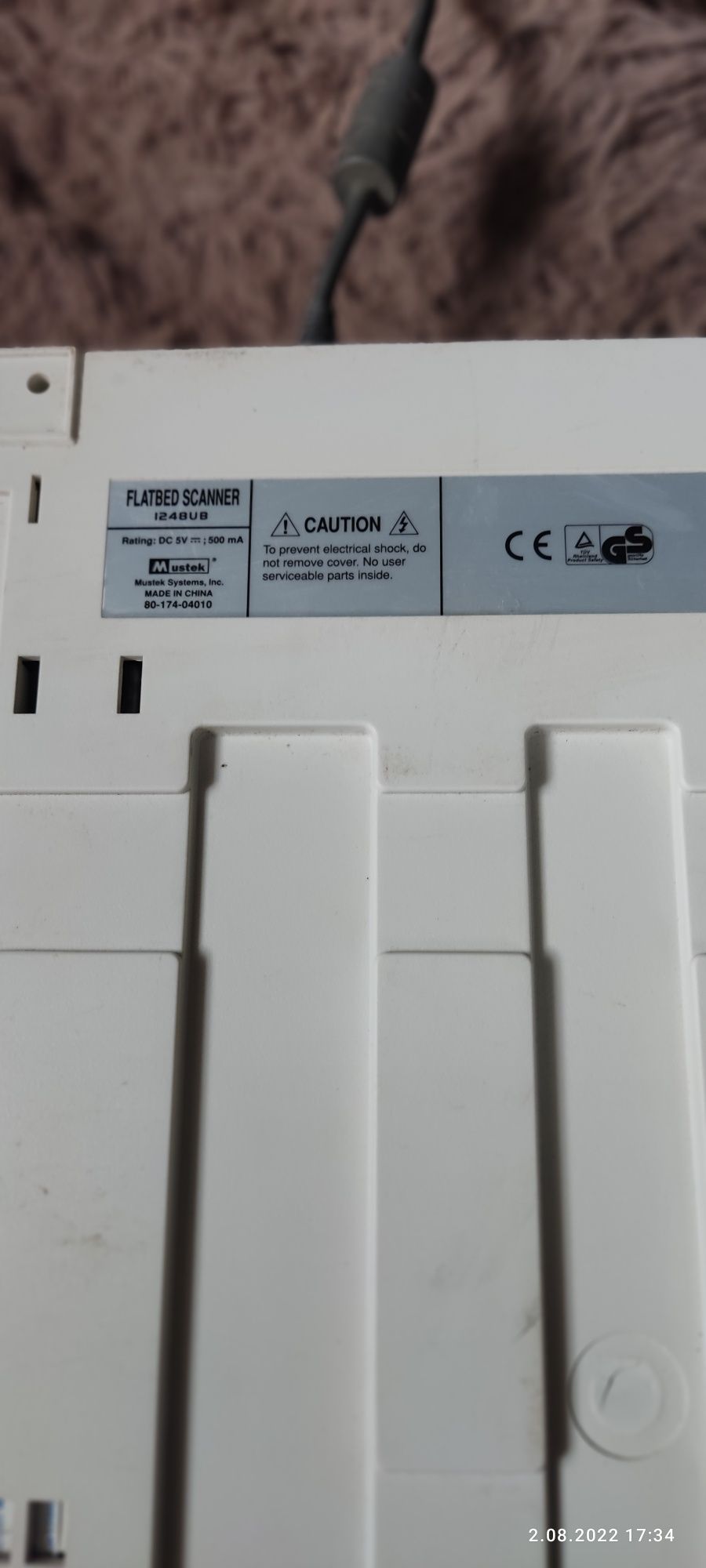 Сканер Mustek 1248 UB