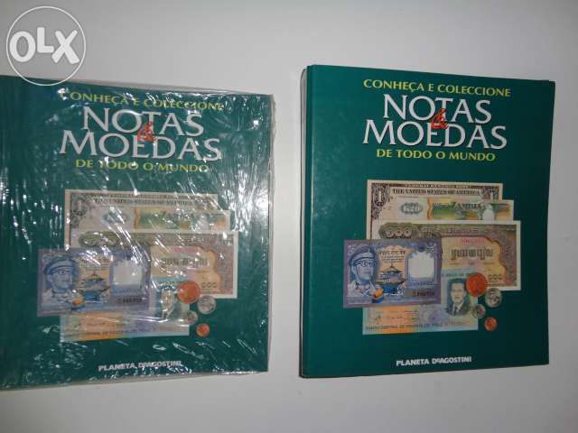 Colecção Notas e Moedas de Todo o Mundo