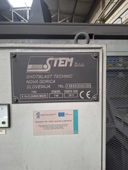 Śrutownica taśmowa STEM B 10x12,5S/W2C/SK/MS