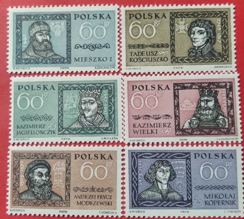Znaczki pocztowe - Polska**