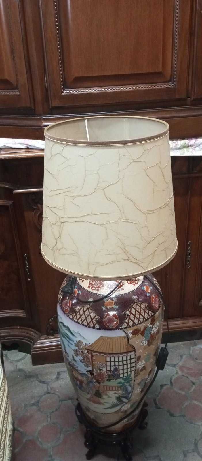лампа японка антиквариат