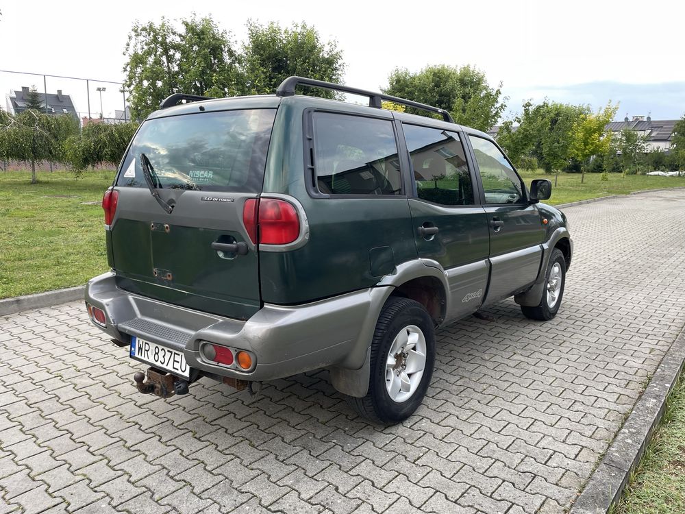 Nissan Terrano 3.0 TDi 2002r 4x4 reduktor 7 osób Klima Salon PL
