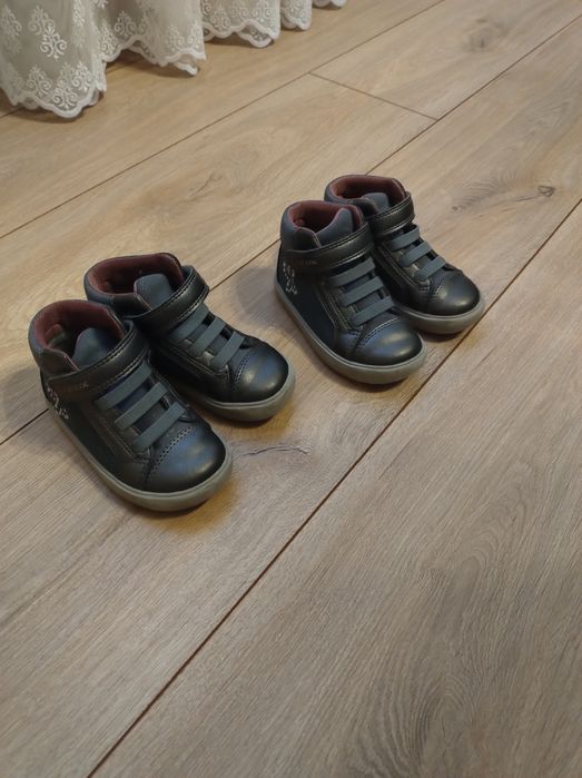 Buciki Geox 2 pary rozmiar 22 dla bliźniaczek