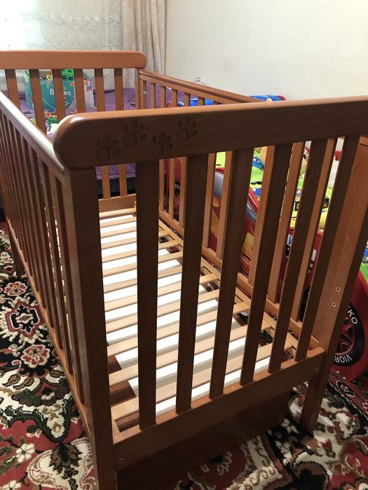 Дитяче ліжечко Верес із шухлядою!!!