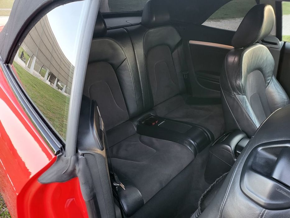 Audi a5 Cabrio vermelho