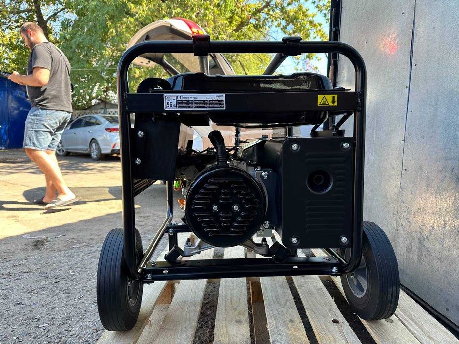 Генератор Loncin 6500 DC (AVR) - 5,5 кВт, мідь, доставка, самовивіз