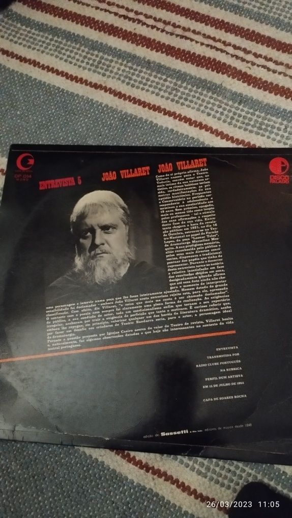 Vinil joão Villaret