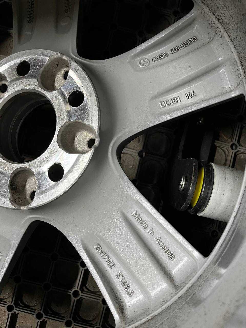 ДИСКИ БУ MERCEDES A2054015500 R17 7J 5X112 ET48.5 Audi Мерседес