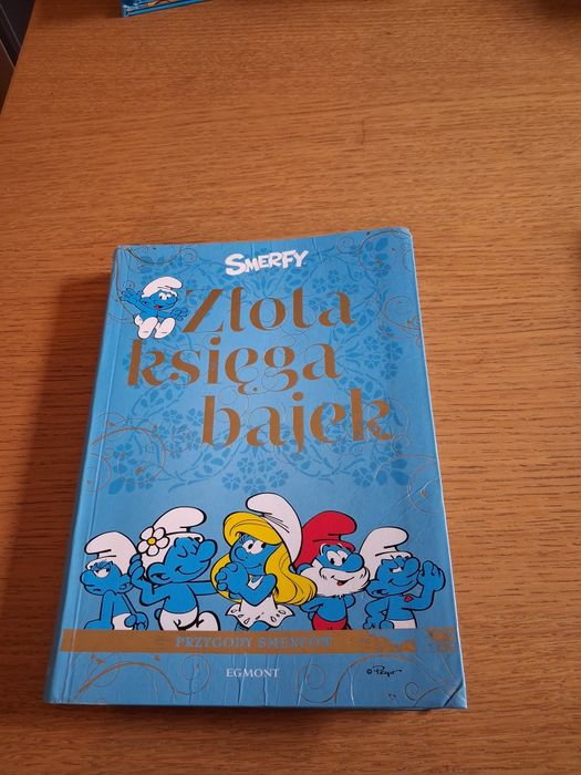 Złota księga bajek smerfy  zbiór 12 bajek o smerfach
