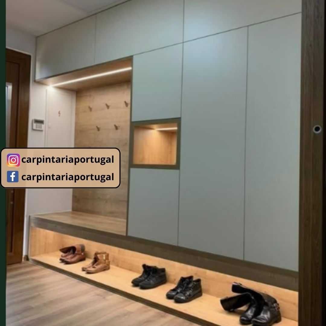 Hall de entrada em estilo moderno