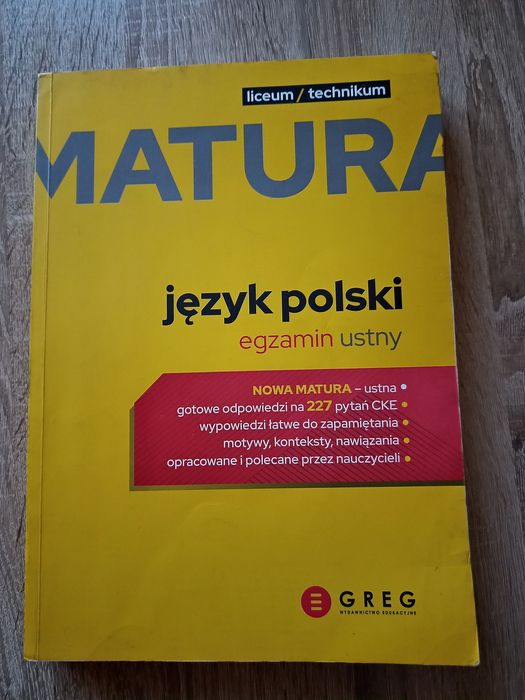 Matura Ustna odpowiedzi GREG
