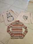Ubranka dla dziewczynki 140 golf bluza sweter firmowe