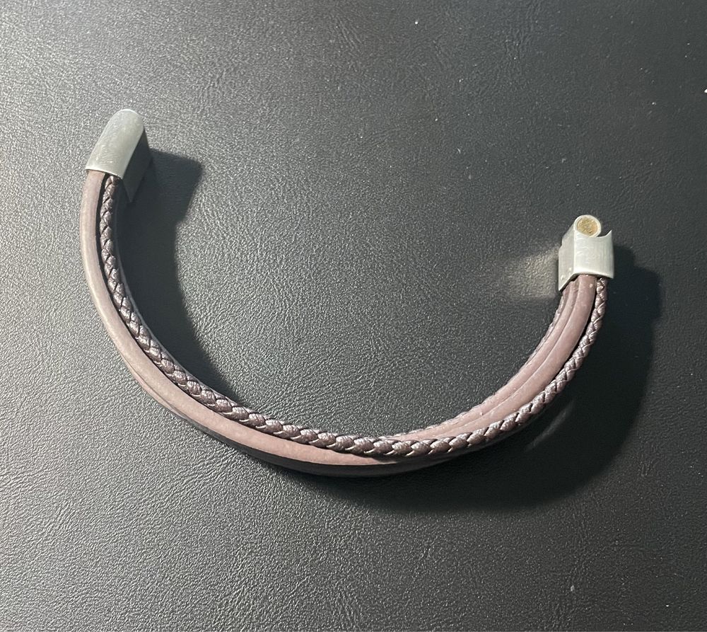 Pulseira castanha para homem