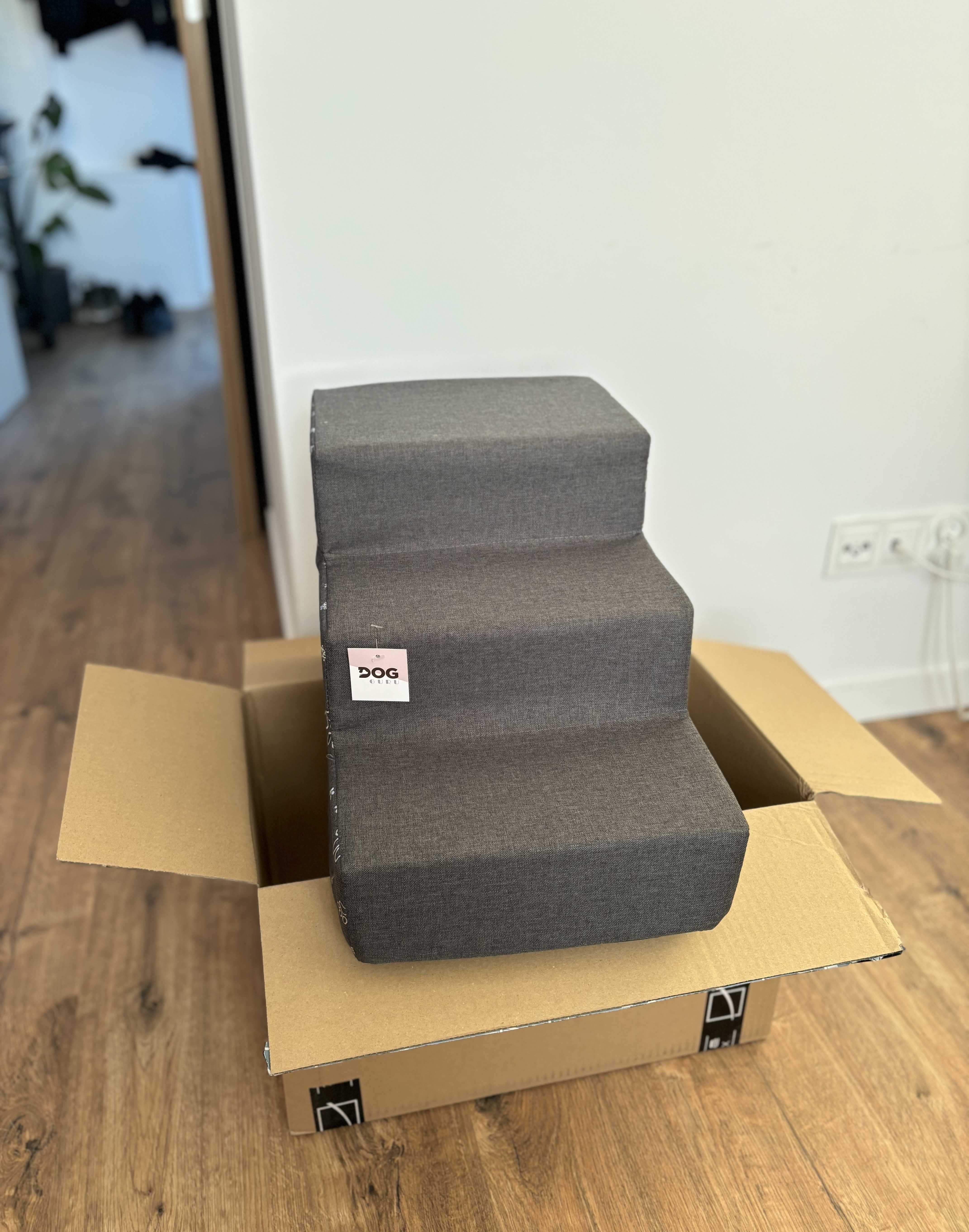 Schodki dla Psa Kota Rampa Podest Nowe 30 cm 3 stopnie Stabilne Nowe