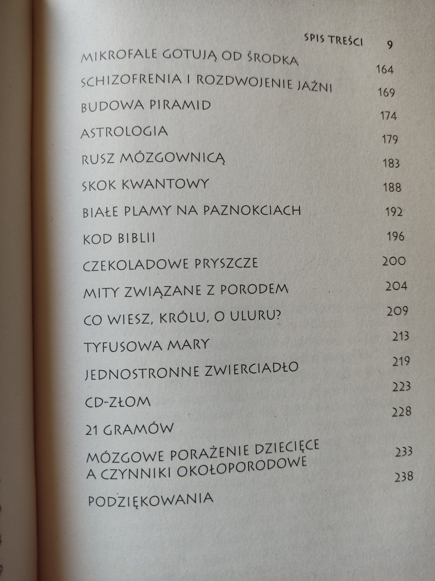 Ciekawostki naukowe III prawda czy fałsz