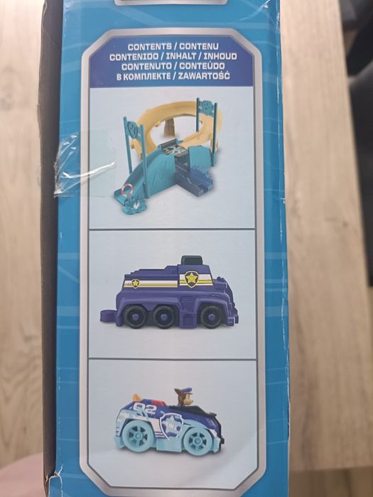 Tor samochodowy Psi Patrol Chase pojazd ratunkowy