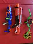 Продам детские автоматы Nerf Fortnite и лук с мишенью