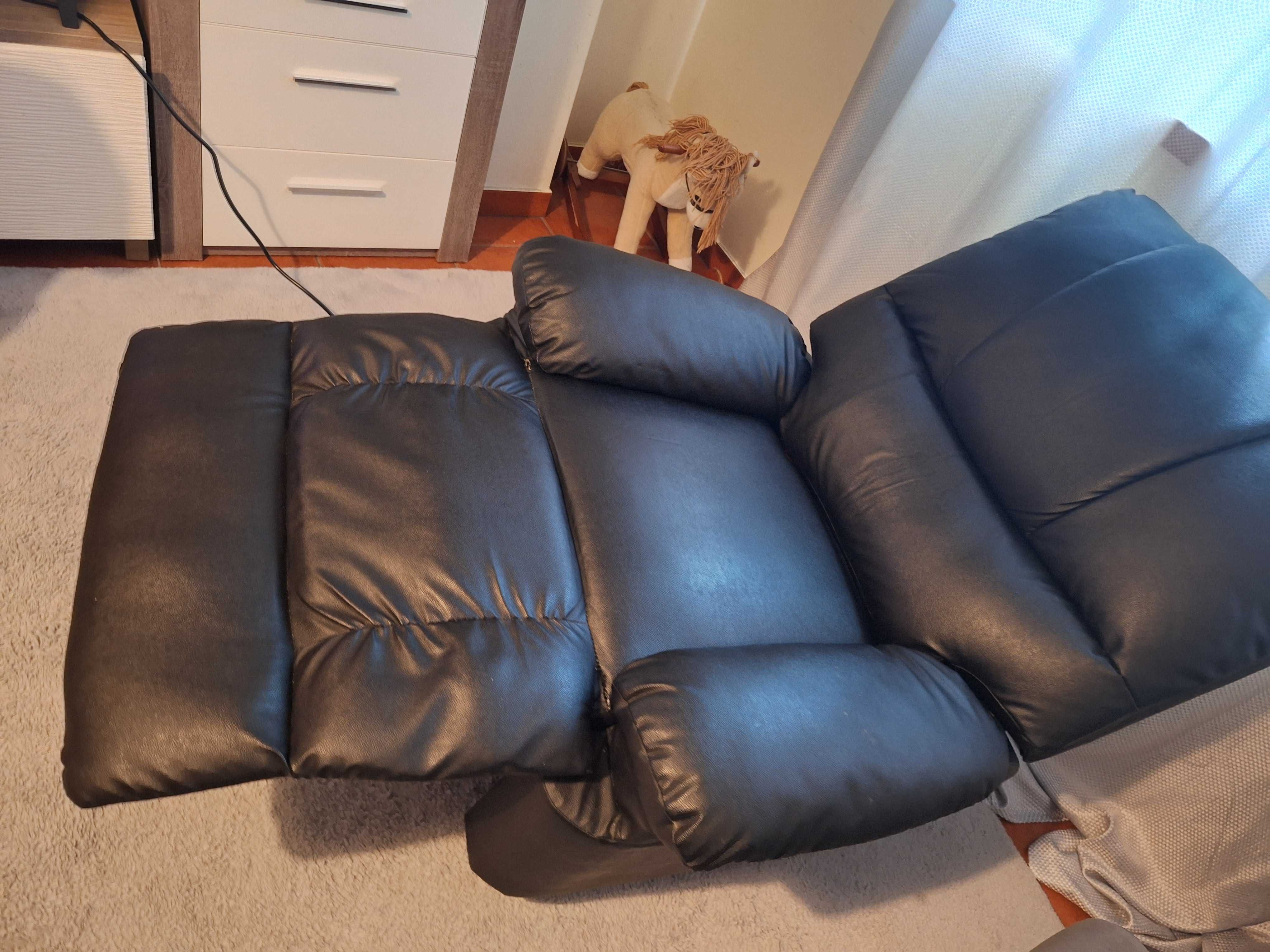 Sofa poltrona de massagens e reclinável