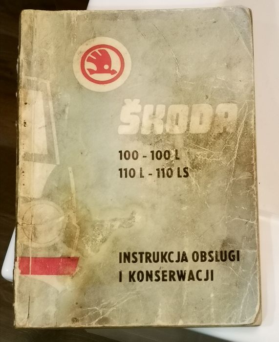 Książka instrukcja obsługi i konserwacji Skoda