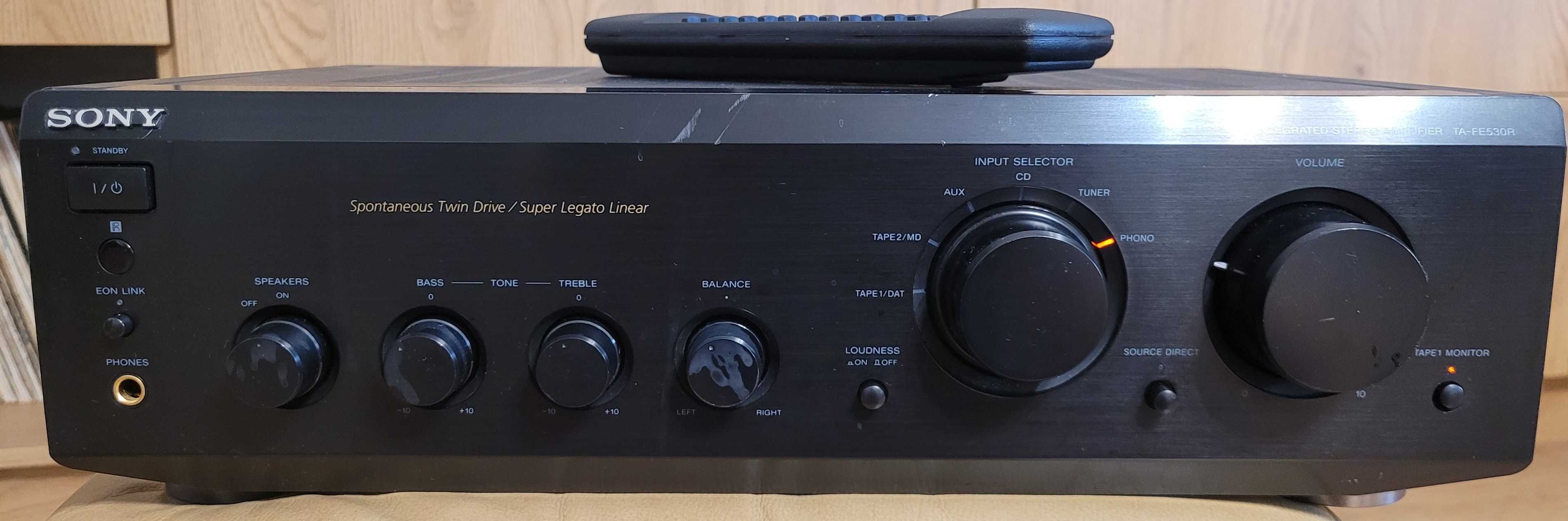 SONY TA-FE530R wzmacniacz stereo z pilotem