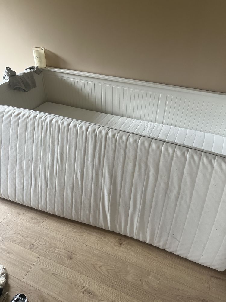 Leżanka łóżko Hemnes IKEA 80x200 cm białe