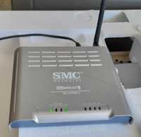 SMC modem router ADSL com pen