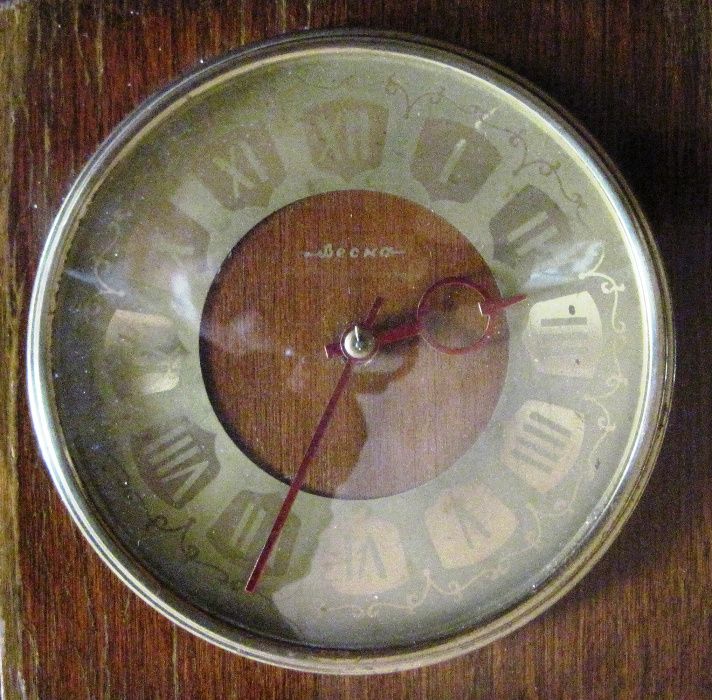 Часы "Весна" - механические, настольные каминные времён СССР, 1975год.
