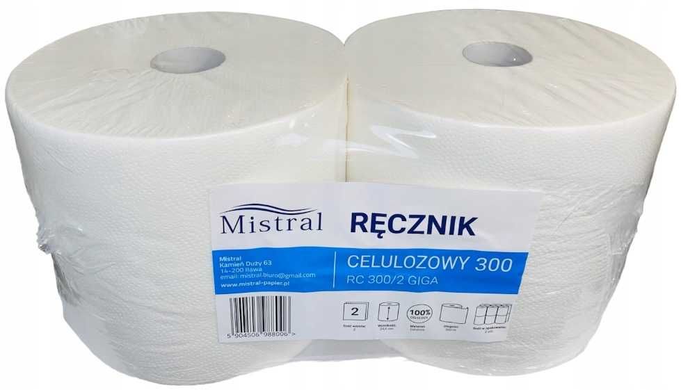 Ręcznik papierowy MEGA 300 m – 2 warstwowy Celulozowy