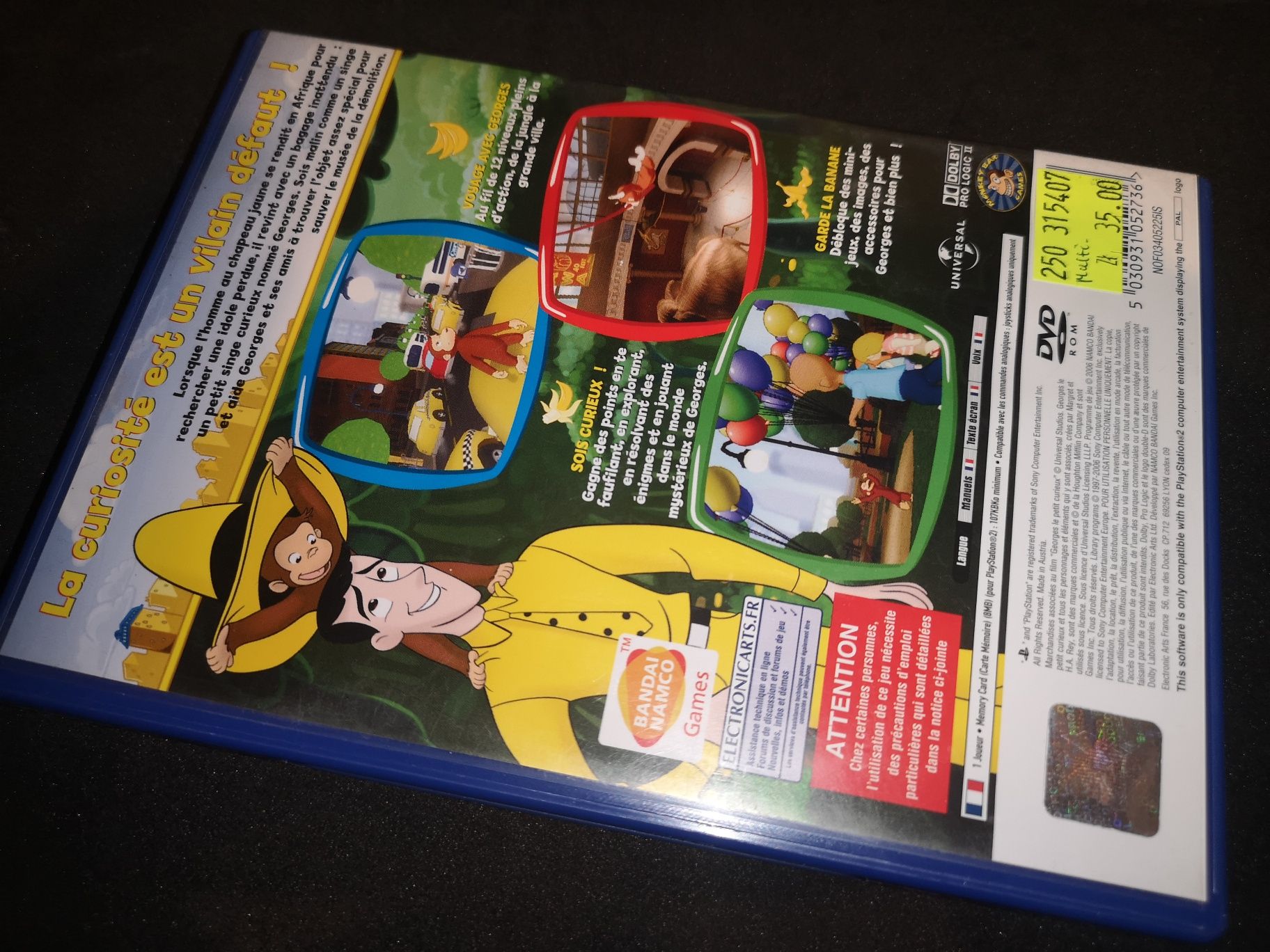 George Curious PS2 gra ANG (stan bdb) kioskzgrami Ursus