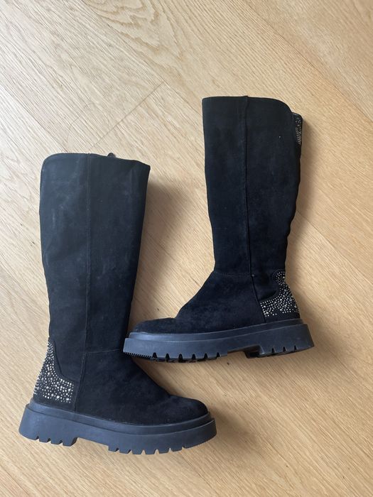 Kozaki, buty zimowe r. 34 stan idealny!