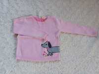 Różowy sweterek 98 104 cm