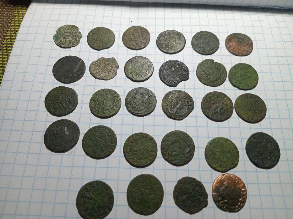 Монети Речі Посполитої Боратинки (соліди, шеляги)