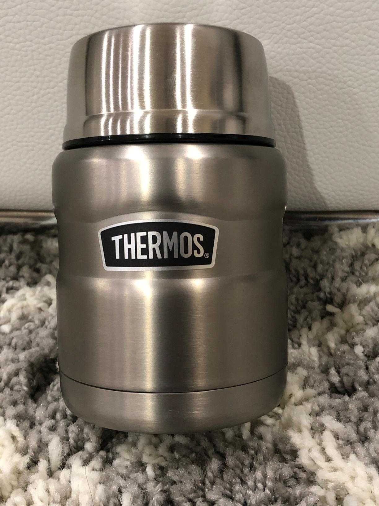 Термос THERMOS Stainless King, 473 мл, з ложкою