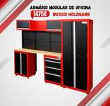 Armário Modular de Oficina 2592 x 458 x 1830mm HOLZMANN JL20