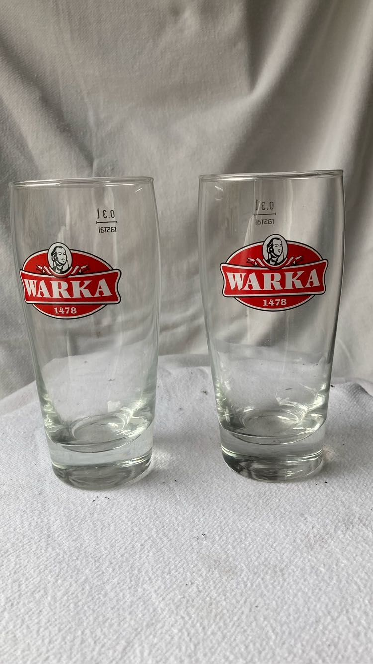 Szklanki do piwa 0,3 L - nowe