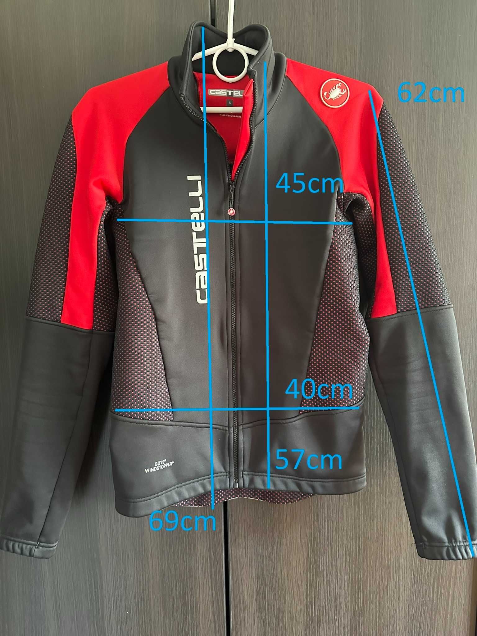Castelli Mortirolo V SoftShell Rowerowy GORE-TEX rozmiar S