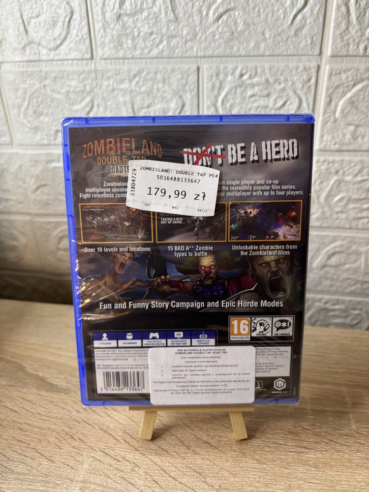 Gra Zombieland Playstation 4 Nowa!