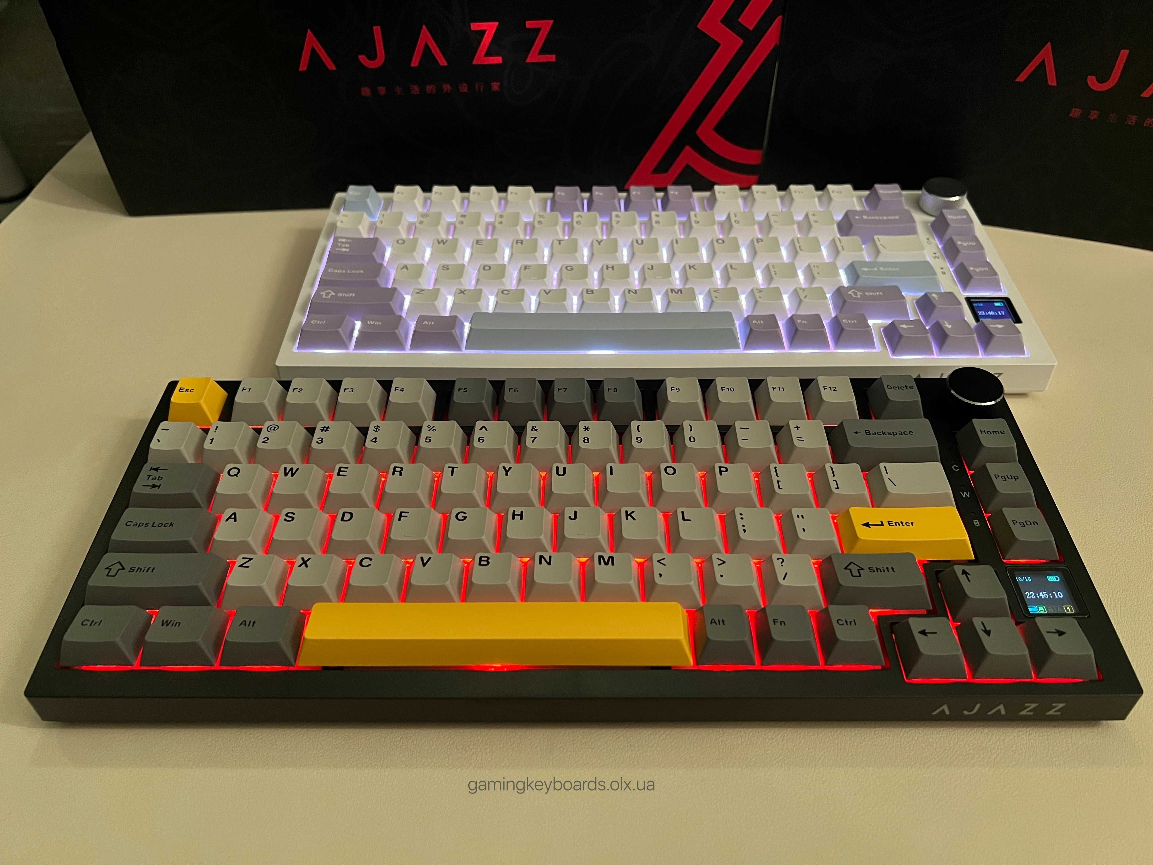 ‼️Нові Ajazz AK820 Pro‼️. Механічна Бездротова Клавіатура