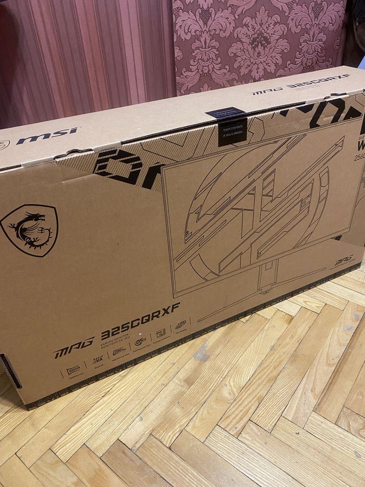 Монитор MSI MPG 325CQRFX (32 диагональ/280HZ)