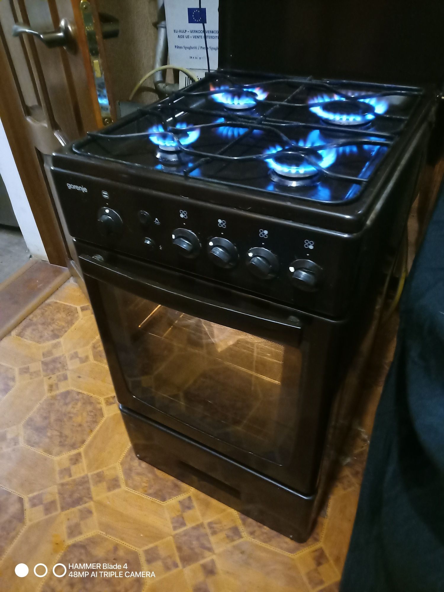 Газовая Плита INDESIT 50 см..