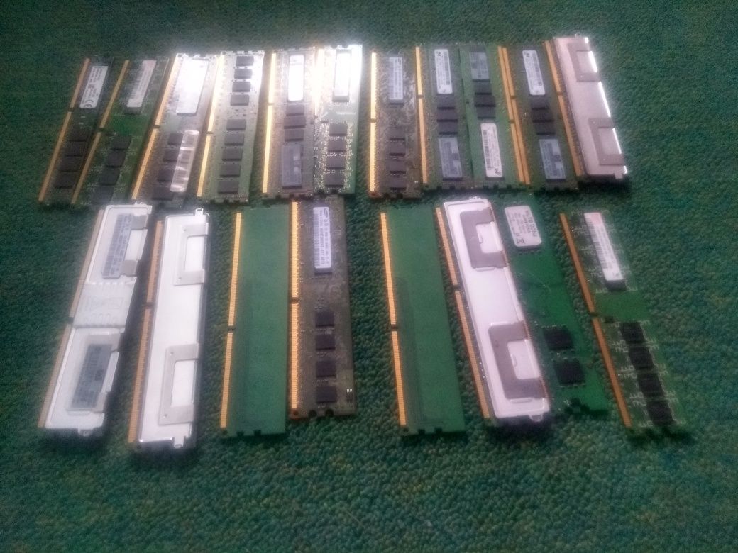 ОЗУ ddr3 та ddr2 від 1 до 4гб 1 планкою