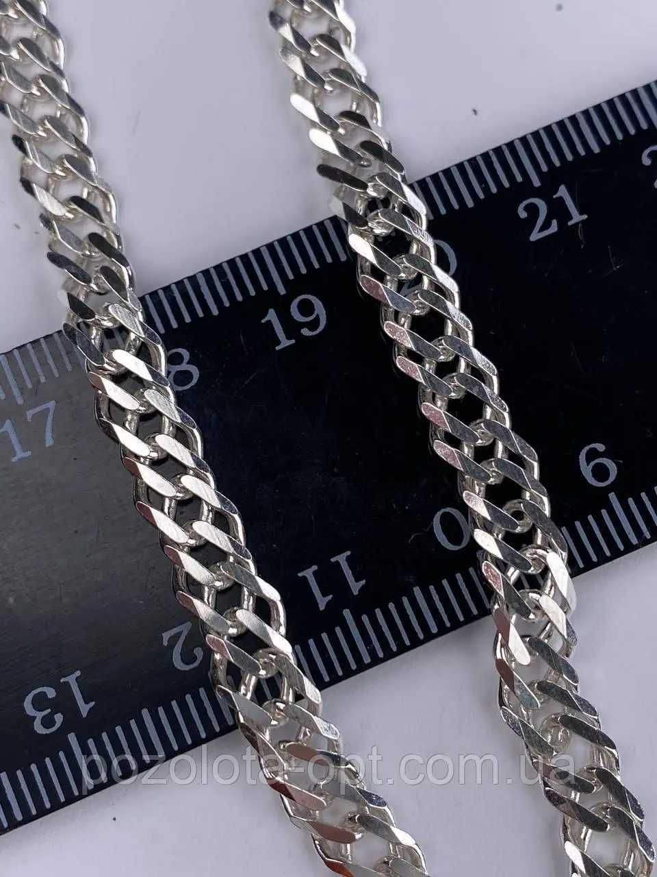 Мужская серебряная цепочка 925 пробы/ чоловічий срібний ланцюжок