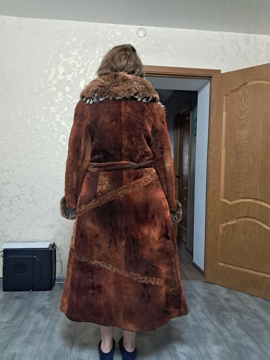 Шуба из мутона б/у