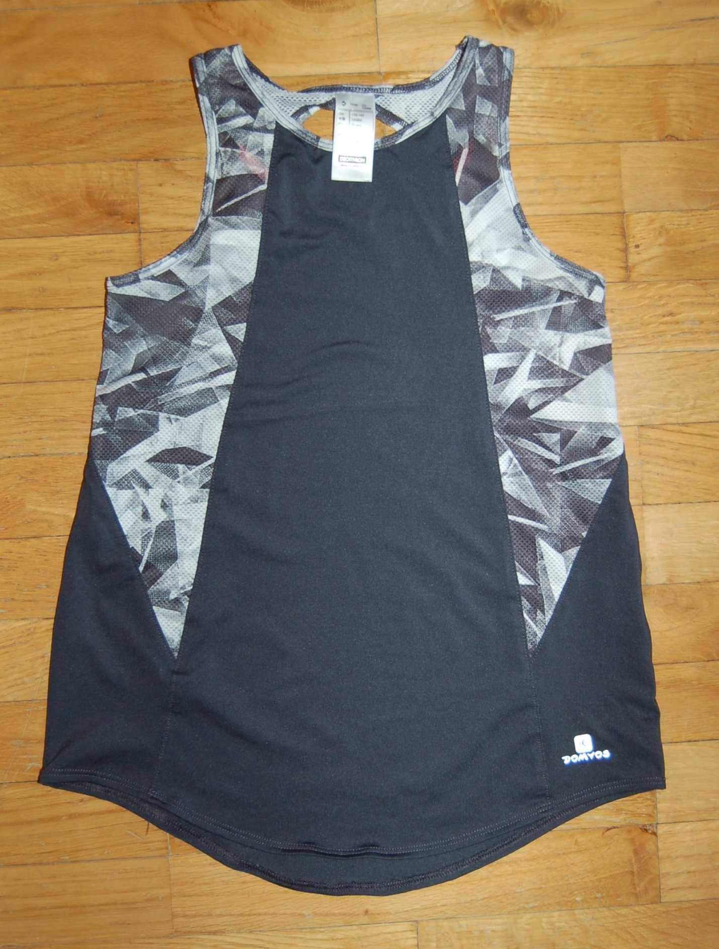 bluzka na ramiączkach termoaktywna Decathlon 10 lat 133-142 cm