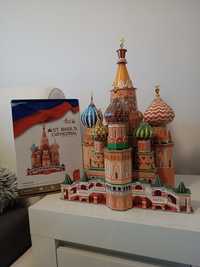 Puzzle 3D katedra Świętego Bazyla Moskwa plac czerwony