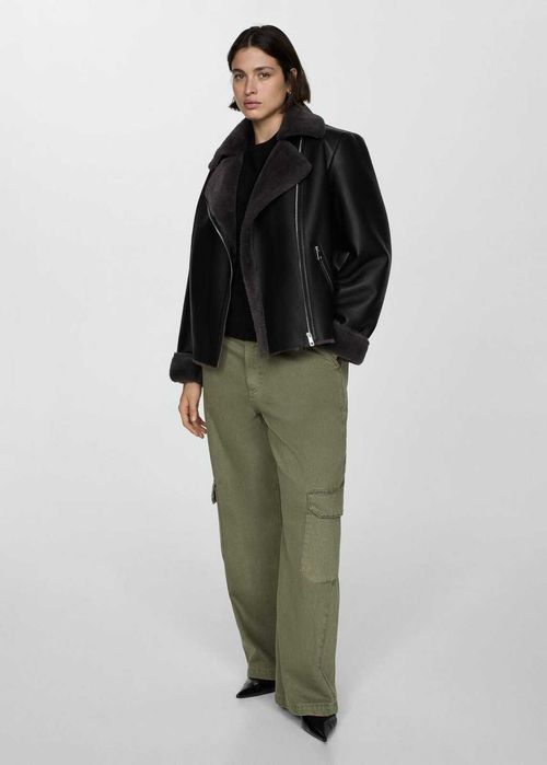 Куртка дублянка зара женская Mango