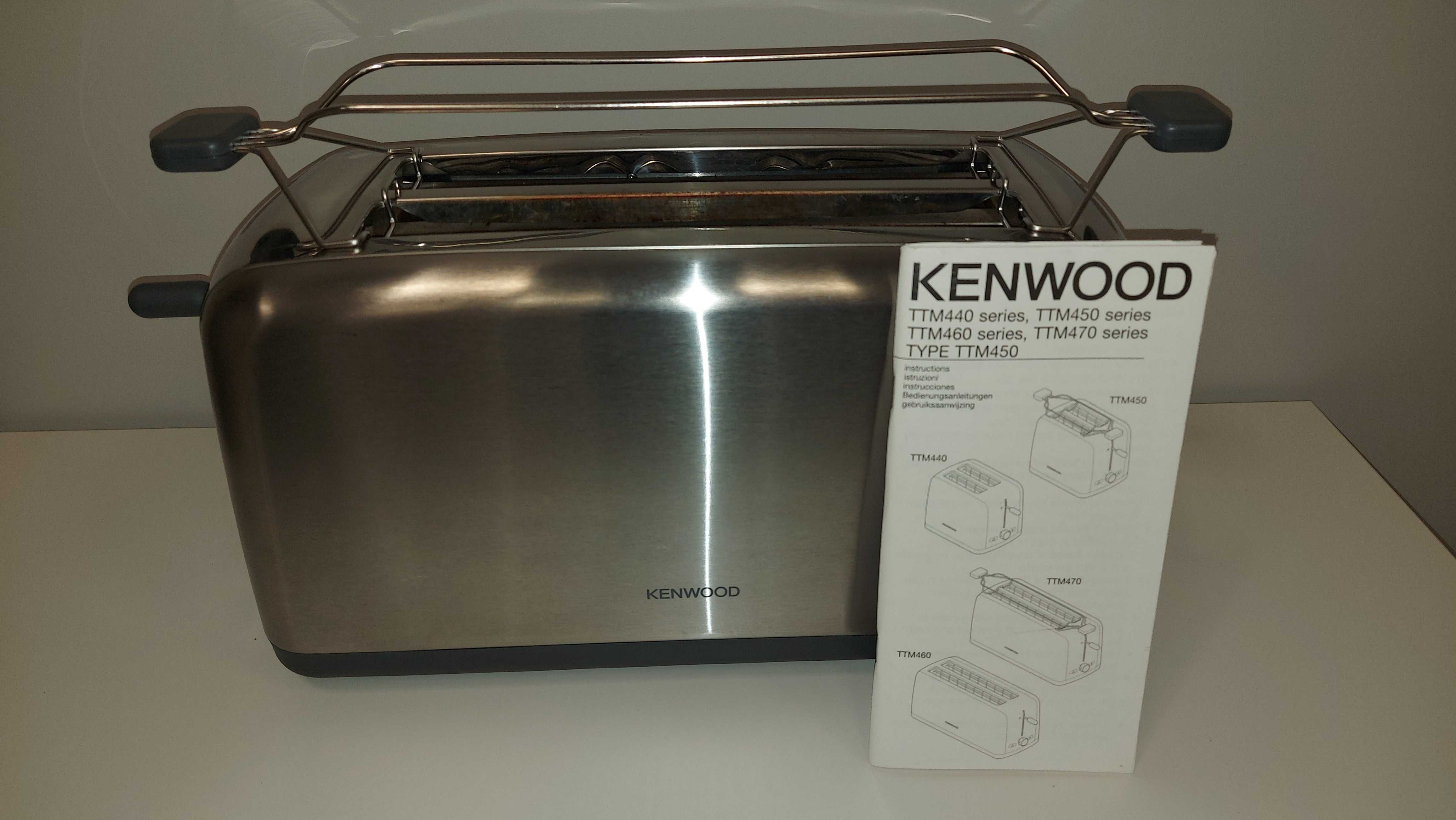 Torradeira Kenwood TTM470 – 1500W Inox