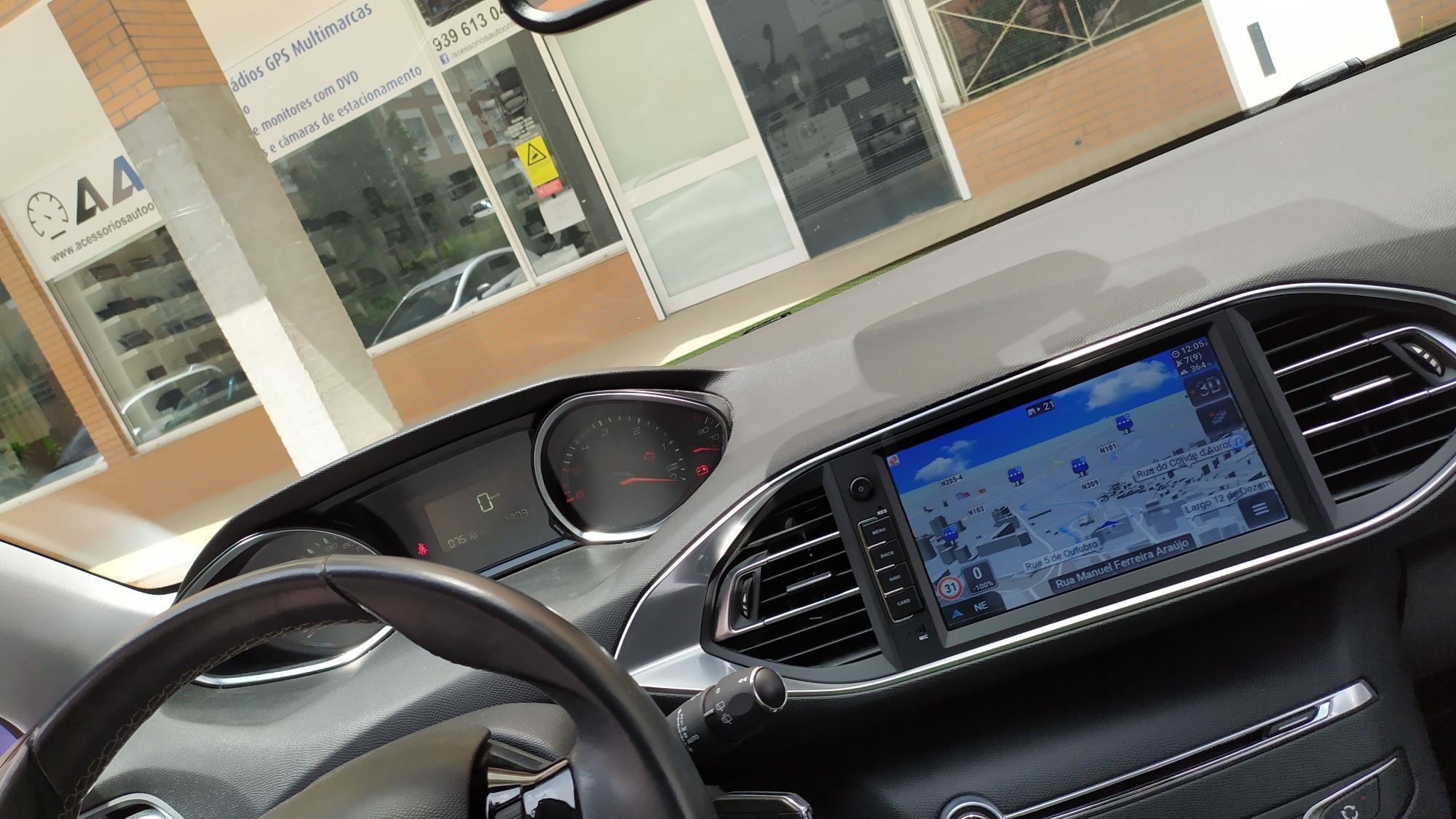Auto Rádio Peugeot 308 e 308S GPS DVD Bluetooth partir de 2014 Android